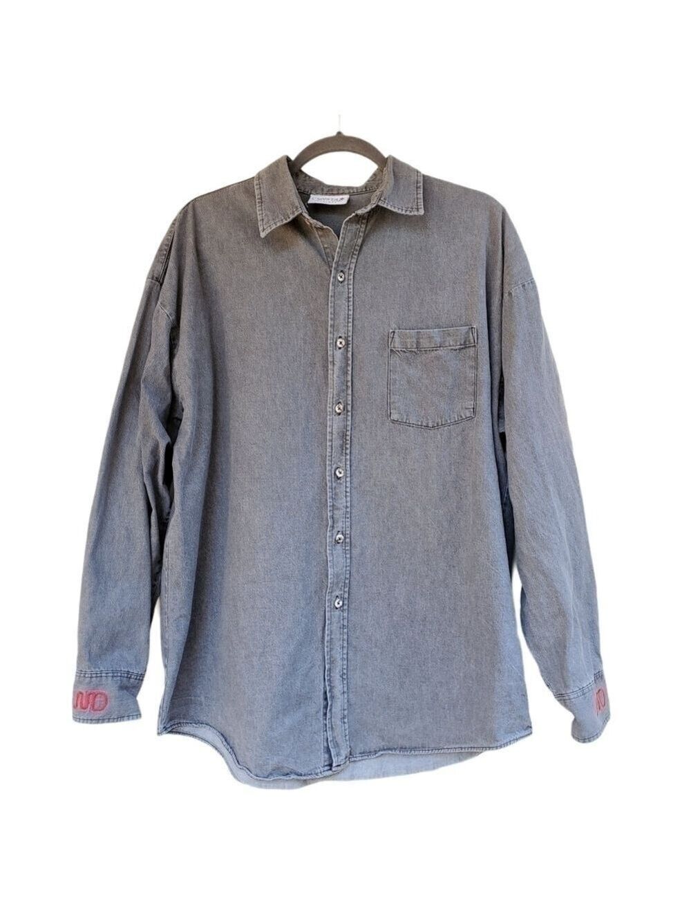 Vtg Crystal Springs L western roping riding shirt